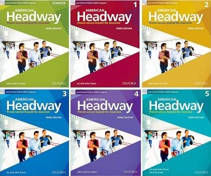 کتاب امریکن هدوی ویرایش سوم American Headway 3rd مجموعه شش جلدی