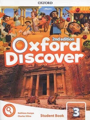 کتاب آکسفورد دیسکاور ویرایش دوم Oxford Discover 3 2nd - SB+WB+DVD