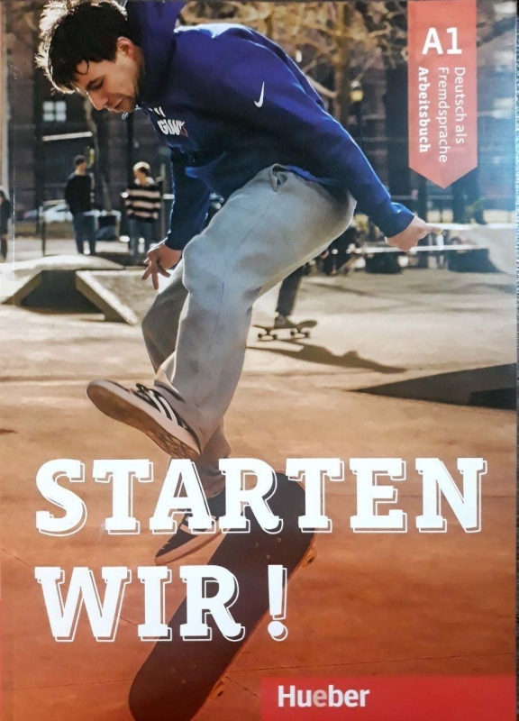کتاب آلمانی اشتارتن ویر Starten wir! A1: kursbuch und Arbeitsbuch mit CD گلاسه