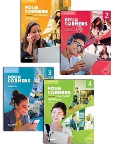 مجموعه 4 جلدی فور كورنرز  ويرايش دوم Four Corners Second Edition
