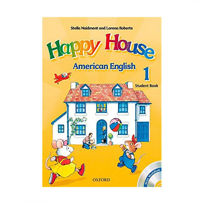 کتاب امریکن هپی هوس American Happy House 1 SB+WB+CD