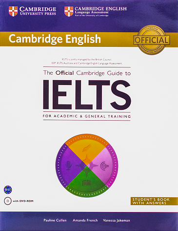 کتاب آفیشیال کمبریج  گاید تو آیلتس The Official Cambridge Guide to IELTS (Academic&General)+DVD
