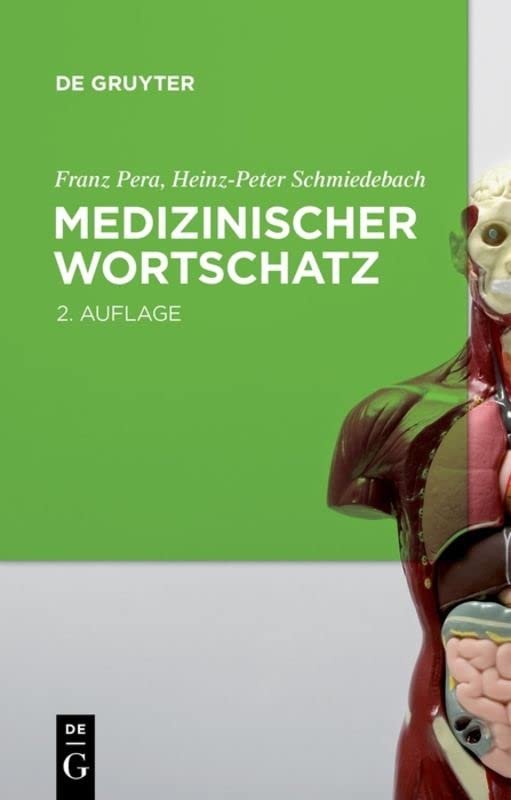 کتاب پزشکی آلمانی مدیزینشر ورتشاتز Medizinischer Wortschatz: Terminologie kompakt