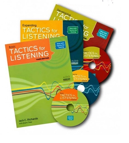 کتاب تکتیس فور لسینینگ Tactics for Listening مجموعه 3 جلدی