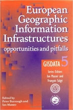 کتاب زبان یوروپن جئوگرافیک اینفورمیشن اینفراستراکچرز  European Geographic Information Infrastructures Opportunities and Pitfall