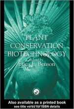 کتاب انگلیسی پلنت کانورسیشن بیوتکنولوژی Plant Conservation Biotechnology