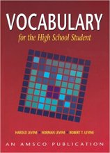کتاب واژگان برای دانش آموزان دبیرستانی Vocabulary For the High School Student