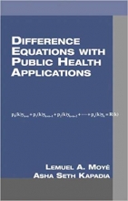 کتاب زبان دیفرنس اکوئیشنز ویت پابلیک هلث Difference Equations with Public Health Applications (Chapman & Hall/CRC Biostatistics