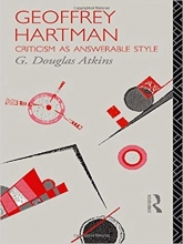 کتاب زبان جفری هارتمن Geoffrey Hartman Criticism as Answerable Style