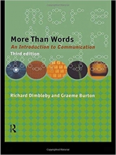 کتاب زبان مور دن وردز  More Than Words An Introduction to Communication 3rd Edition
