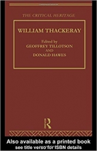 کتاب زبان ویلیام تاکری William Thackeray The Critical Heritage