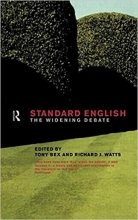 کتاب زبان استاندارد انگلیش  Standard English: The Widening Debate