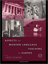 کتاب زبان اسپکتس آف مدرن لنگویج تیچینگ این یوروپ  Aspects of Modern Language Teaching in Europe