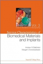 کتاب زبان سرویس کراکتریستیکس اف بیومدیکال متریالز اند ایمپلنتس  Service Characteristics Of Biomedical Materials And Implants