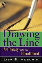 کتاب زبان دراوینگ د لاین  Drawing the Line Art Therapy with the Difficult Client