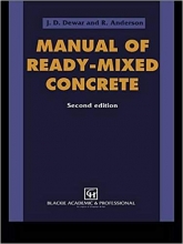 کتاب منیوال آف ردی میکسد کانکریت ویرایش دوم  Manual of Ready Mixed Concrete 2nd Edition