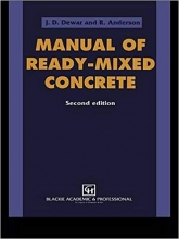 کتاب منیوال آف ردی میکسد کانکریت ویرایش دوم  Manual of Ready-Mixed Concrete 2nd Edition