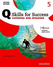 کتاب زبان کیو اسکیلز فور ساکسس Q Skills for Success 5 Listening and Speaking 2nd+CD