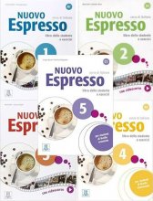 مجموعه 5 جلدی کتاب ایتالیایی اسپرسو Nuovo Espresso