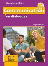 کتاب فرانسه کامیونیکیشن ان دیالوگ Communication en dialogues - N. intermédiaire - Livre
