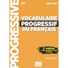 Vocabulaire Progressif Du Francais A1 - Debutant - 3rd +Corriges+CD