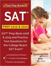 کتاب اس ای تی پریپ بوک SAT Prep Book 2018 & 2019 and Practice Test Questions for the College Board SAT Exam