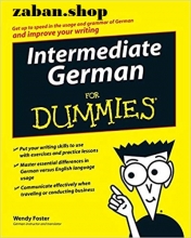 کتاب آموزشی آلمانی Intermediate German For Dummies