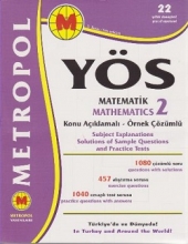 کتاب ترکی متروپل یوس متماتیک  Metropol YÖS Matematik 2