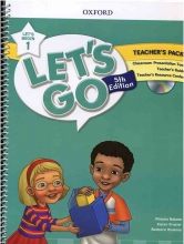 کتاب معلم لتس گو بگین ویرایش پنجم  Lets Go Begin 5th 1 Teachers Pack +DVD