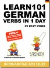 کتاب آلمانی لرن 101 جرمن وربز  Learn 101 German Verbs in 1 Day