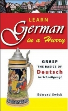 کتاب آلمانی لرن جرمن این ا هری  learn german in a hurry