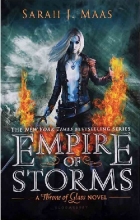 کتاب رمان انگلیسی امپراطوری طوفان  Empire of Storms - Throne of Glass 5