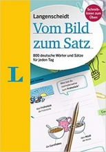 کتاب آلمانی لانگنشایت گرامرز  Langenscheidt grammars and study aids Langenscheidt Vom Bild zum Satz
