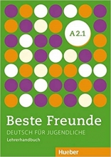 کتاب معلم آلمانی بسته فوقونده Beste Freunde: Lehrerhandbuch A2.1