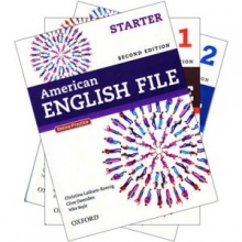 پکیج 3 جلد اول کتابهای امریکن انگلیش فایل ویرایش دوم American English File 2nd Edition رحلی