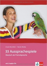كتاب زبان آلمانی  33Aussprachespiele Deusch als Fremdsprache