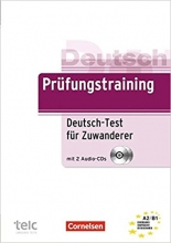 کتاب آزمون آلمانی گوته پروفونگز ترینینگ Prufungstraining DaF: Deutsch-Test fur Zuwanderer - Ubungsbuch