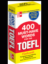 فلش کارت تافل 400 Must-Have Words for The TOEFL Flashcards