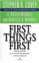 کتاب رمان انگلیسی اولویت دادن به اولویت‌ها First Things First