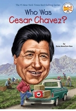 کتاب داستان انگلیسی سزار چاوز که بود  Who Was Cesar Chavez