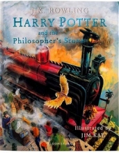 کتاب رمان انگلیسی هری پاتر و سنگ جادو Harry Potter and the Philosophers Stone Illustrated Edition Book 1