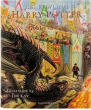 کتاب رمان انگلیسی مصور هری پاتر و جام آتش Harry Potter and the Goblet of Fire Illustrated Edition Book 4