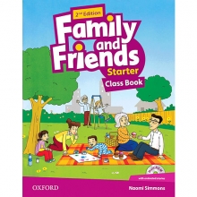 کتاب فمیلی اند فرندز استارتر ویرایش دوم American Family and Friends Starter 2nd edition + CD (چاپ دوم)