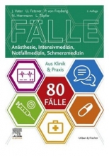 کتاب 80 Fälle Anästhesie Intensivmedizin Notfallmedizin Schmerzmedizin (رنگی )