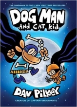 کتاب داستان انگلیسی پلیس قهرمان مرد سگی و بچه گربه  Dog Man and Cat Kid Dog Man 4