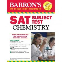 کتاب بارونز اس ای تی سابجکت تست کمیستری ویرایش سیزدهم Barron’s SAT Subject Test Chemistry 13th Edition