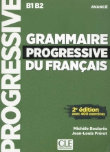 کتاب گرامر پروگرسیو فرانسه ویرایش دوم Grammaire progressive du français – Niveau avancé – Livre + CD – 2em édition