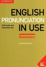 کتاب انگلیش پرنانسیشن این یوز المنتری ویرایش دوم Cambridge English Pronunciation in Use  Elementary 2nd Edition