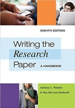 Writing the Research Paper A Handbook