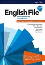 کتاب معلم English File 4th Edition Pre Intermediate Teachers Guide